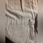 Old Navy Olive Wide Leg Pants sz Large Petite loose fit pockets boho casual Photo 9