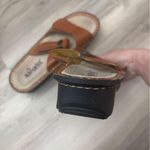 Alegria  by PG Lite NWOT Size 38Tan and brown leather sandals with a boho vibe Photo 3