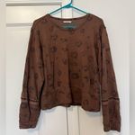 Splendid Corinna Leopard Print Sweatshirt Photo 3