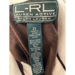 Lauren Ralph Lauren Active‎ Crest Scuba Jacket 2X women's cream and brown Size XXL Photo 1