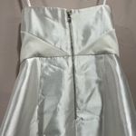 Phoebe White Sz 4 strapless polyester Cocktail Dress White Photo 4