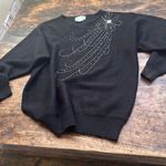 Draper's & Damon's pullover black beaded Sweater size extra Large long sleeve Photo 10