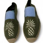 Tommy Bahama New  9  Soludos Pineapple Flats Slipper espadrilles embroidered Photo 1