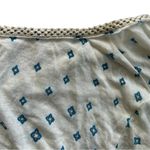 Free People  Macra Maze Me Ivory Combo Tassel Fringe long sleeve lace Top Size M Photo 13