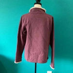 Orvis  fleece purple pullover in size medium Photo 1
