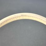 Lancel Paris Leather Ivory Handbag Satchel Shoulder Bag w/ Dust Bag Photo 8