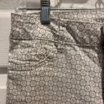 D. Jeans Women's Size 6 Beige White Patterned Pants Casual Everyday Straight Photo 1