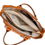 Michael Kors Brookville Leather Satchel Handbag Photo 3