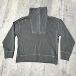 C&C California Grey Sweater Pull Over 1/4 zip adjustable neck streetwear 2000s women medium c&c Photo 1