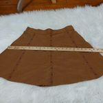 Lush Clothing Lush Size Large L Brown Studded Skirt Casual Comfortable Boho Indie Thick Chic Photo 2
