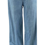 Thumbs Up Women's Blue High Waisted Loose Baggy Wide Leg Denim Jeans Size L Size L Photo 0