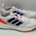Adidas  Women's Pure Boost 22 Running Size 8.5 White/Blue/Orange| HQ8582| Photo 3