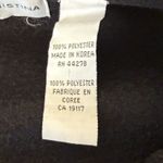 Marisa Christina Womens Black Fleece Holiday Jacket Medium Appliqués Christmas Photo 7