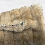 NEWING JEANS FAUX FUR COAT Y2K EUC Size undefined Photo 5