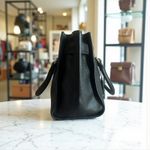 Michael Kors  black Saffiano leather Hamilton East West Studio gold bag tote Photo 2