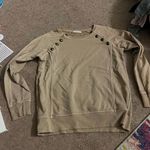 Rag doll tan blouse with buttons xs Photo 0