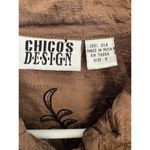 Chico's Vintage Retro 100% Silk Jacket 70s Inspired Photo 1