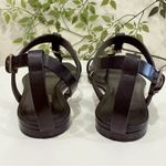 Saint Laurent  Paris Women's Cassandra 05 Sandal Maine Liscio/Gold Officier 38.5 Photo 6