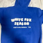 White Fox Boutique Royal Blue  Sweatshirt Photo 1