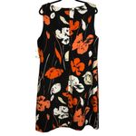 Kasper‎ Tropical Print Sleveless Crepe Sheath Dress NWT Size 16 Wedding Floral Red Photo 4