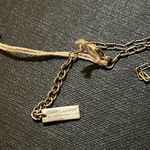 Saint Laurent  Short Rectangular Chain Necklace in Metal Photo 3