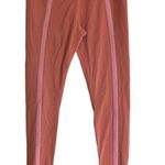 Nike NWT Women's Yoga Luxe Eyelet Dri-FIT 7/8 Legging Healing Orange L Photo 9