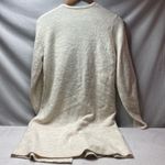 Loft cream colored long cardigan size small Photo 1