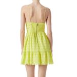 Alice + Olivia Fae Spaghetti Strap Eyelet Mini Dress - Size 0 Photo 1