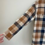 Outerknown  Women’s Plaid Oversized Blanket Shirt Shacket Size S Cabincore Photo 3