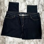 Ava & Viv Womens Sz 26W Skinny Dark Wash Denim Blue Jeans Power Stretch Plus Photo 1
