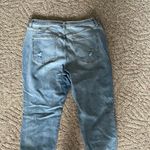 Arizona Jeans Arizona Jean Company Blue Straight Leg Distressed Jeans Photo 1