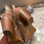 Durango  Women’s Brown Leather Embroidered Western Cowboy American Flag Boots New Photo 6