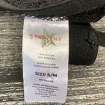 Starline Black Sheer Lace Strappy Elastic Collar & Belt Fetish Bralette Bra S/M Photo 3