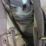 Boho Chic Slouchy Gray Leather Hobo Shoulder Bag Elliott Lucca Photo 8