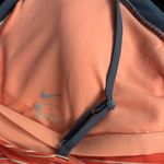 Nike Orange and White Striped Top with Navy Accents Photo 3