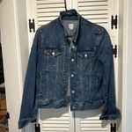 J. Crew Factory Dark Blue Jean Jacket Size M Photo 0