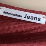 Reformation Shandy Ribbed Knit Midi Slip Dress Photo 5