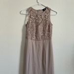 Lulus LULU’S Oak And Elm Taupe Lace Maxi Dress Photo 6