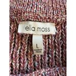 Ella Moss  Womens Sweater Tank Coral Flames Size Large Photo 4