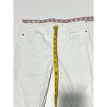 frame denim Women's Le Skinny Jenne Crop Cotton Blend Ripped Jeans White Size 28 Photo 9