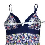 Nicole Miller NEW Floral Tankini Swimwear Bathing Suit Top Two Piece Photo 2