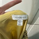 Topshop  Yellow and Black Floral  Dress Size 2 NWOT Photo 8