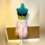 Anthropologie  Patrons of Peace Boho Tropical Floral Fit & Flare Sundress Small Photo 3