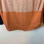 Temofon long sleeve sz XL stripes casual comfy cozy neutral basic career teacher Blue Photo 4