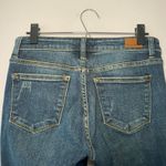 Judy Blue Slim Fit Dark Wash Straight Jeans Preppy Minimal Women's size 7 / 28 Photo 5