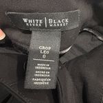 White House | Black Market Elegant Black Capri Size 0 Photo 4