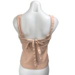 Anthropologie Maeve Nude Pink Tie Back Sleeveless Cami Camisole Tank Top Size S Photo 2
