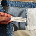 Forever 21 Distressed Denim Mini Jean Skirt Button Up Photo 8