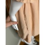 ZARA Dress Women Medium Cream Shirt Dress Button Front Casual Neutral Minimalist Photo 5