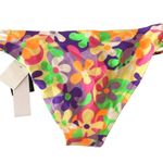 Salt & Cove Juniors Bikini Bottom Strappy Floral Daisy Retro Colorful XL Purple Size undefined Photo 4